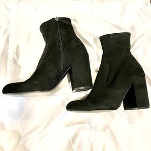 Madden Girl Suede Booties